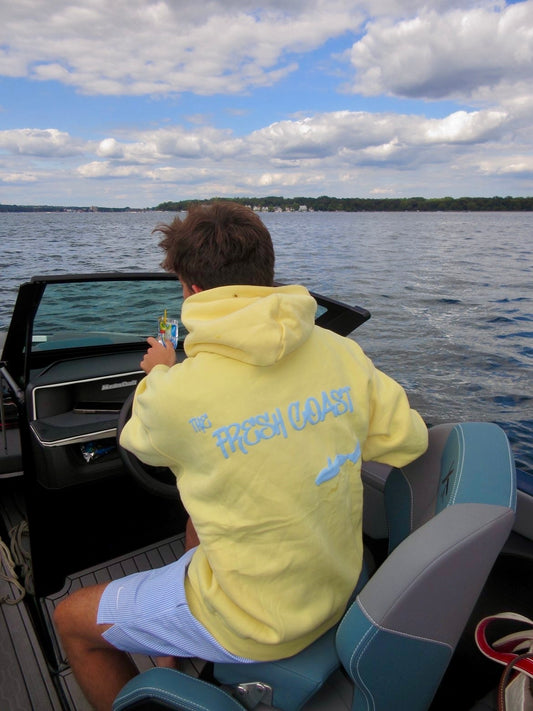 Fresh Coast Hoodie -Yellow