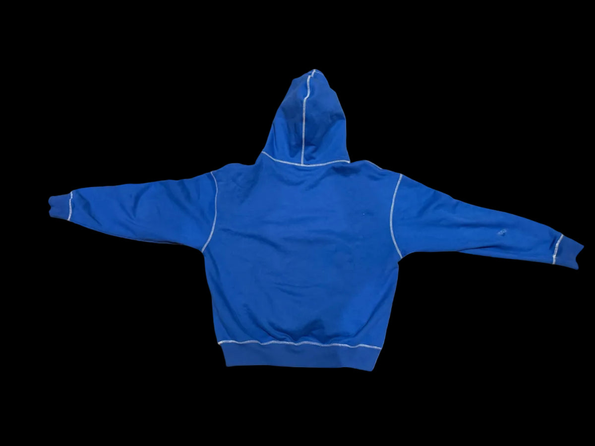 OVERSIZED OUTSEAM HOODIE -Cobalt Blue